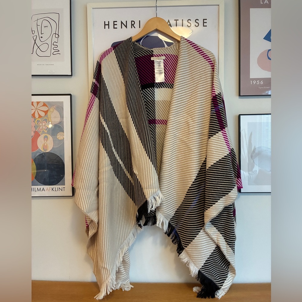 Maje Wool Wrap / Scarf / Poncho